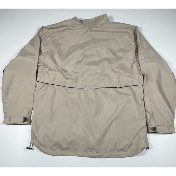 North End Jacket Men's Medium Beige Waterproof Windbreaker Vented NEW - Picture 5 of 8
